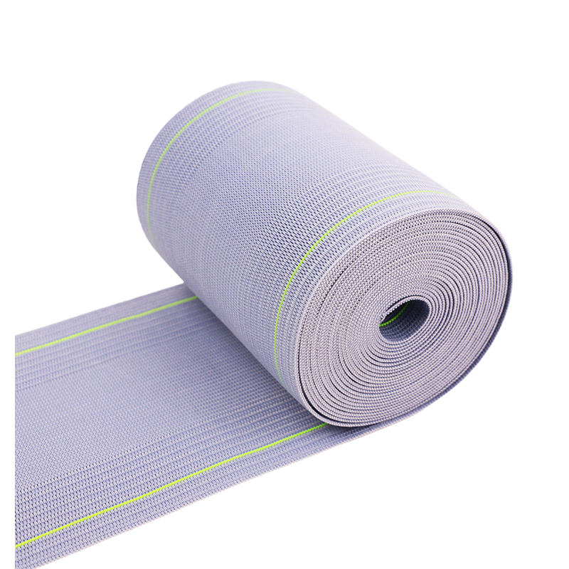 Elástico de punto gris de 10 cm