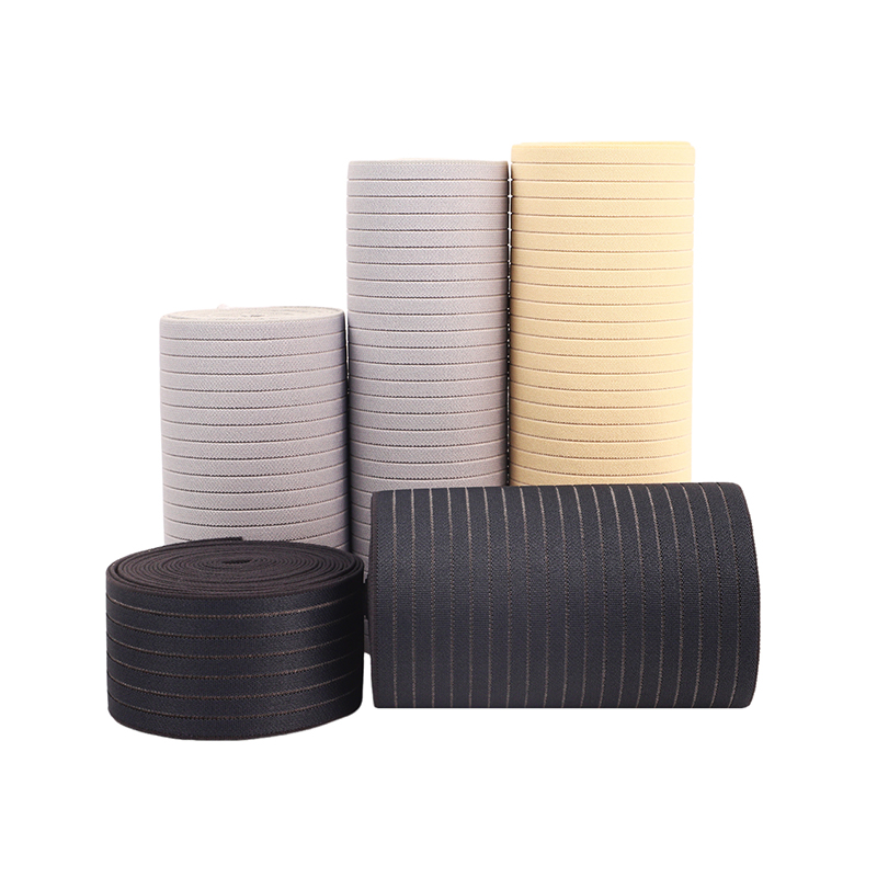 Paneles elásticos tejidos de color gris de 10 pulgadas