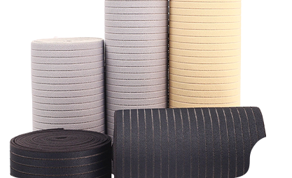 Elástico ancho tejido