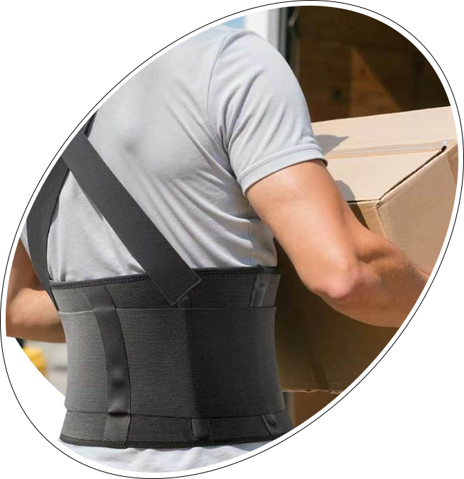 Faja de soporte lumbar